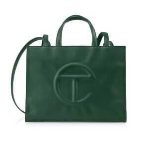 Telfar - Medium Shopping Bag | Dark Olive (green) with dustbag and og packaging